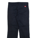 DICKIES Womens Trousers Black Relaxed Straight W31 L29