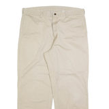 DICKIES Mens Trousers Beige Relaxed Straight W39 L30
