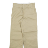 DICKIES 874 Workwear Womens Trousers Beige Regular Straight W26 L70