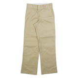 DICKIES 874 Workwear Womens Trousers Beige Regular Straight W26 L70