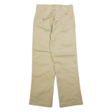 DICKIES 874 Workwear Womens Trousers Beige Regular Straight W26 L70