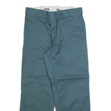DICKIES 874 Workwear Mens Trousers Blue Regular Straight W30 L27