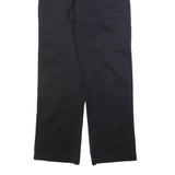 DICKIES Mens Trousers Black Regular Straight W30 L32