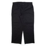 DICKIES Mens Trousers Black Relaxed Straight W38 L30