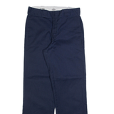 DICKIES 874 Workwear Mens Trousers Blue Regular Straight W29 L30