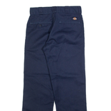 DICKIES 874 Workwear Mens Trousers Blue Regular Straight W29 L30
