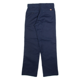 DICKIES 874 Workwear Mens Trousers Blue Regular Straight W29 L30