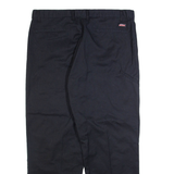 DICKIES Mens Trousers Black Relaxed Straight W38 L30