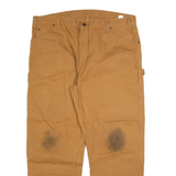 DICKIES Carpenter Mens Trousers Beige Relaxed Straight W40 L30
