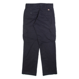 DICKIES Cargo Mens Trousers Black Regular Straight W31 L31