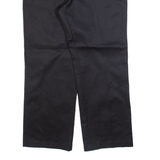 DICKIES 774 Womens Trousers Black Regular Straight W36 L28