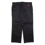 DICKIES 774 Womens Trousers Black Regular Straight W36 L28