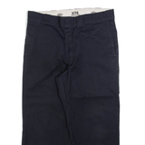 DICKIES 874 Workwear Mens Trousers Black Regular Straight W33 L24