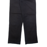DICKIES Mens Trousers Black Slim Straight W28 L30