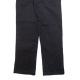DICKIES Mens Trousers Black Slim Straight W28 L30