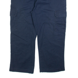 DICKIES Cargo Mens Trousers Blue Relaxed Straight W38 L25