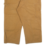 DICKIES Carpenter Mens Trousers Brown Relaxed Straight W40 L23