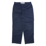 DICKIES Mens Trousers Black Relaxed Straight W33 L30