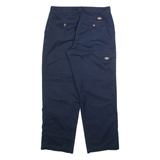 DICKIES Mens Trousers Black Relaxed Straight W33 L30