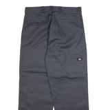 DICKIES Mens Trousers Green Relaxed Straight W35 L31