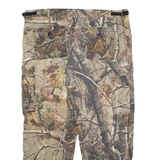 AP Realtree Cargo Mens Trousers Beige Relaxed Tapered W42 L31