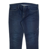 DICKIES 511 Mens Trousers Blue Slim Straight W38 L32