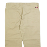 DICKIES Mens Trousers Beige Relaxed Straight W36 L25