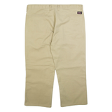 DICKIES Mens Trousers Beige Relaxed Straight W36 L25