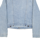 LEVI'S Womens Sherpa Lined Denim Jacket Blue XS