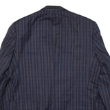 JEAN JACQUES BENSON Mens Blazer Jacket Blue Knit Check M