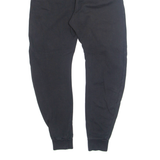 REEBOK Mens Joggers Black Tapered S W28 L28