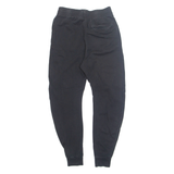 REEBOK Mens Joggers Black Tapered S W28 L28