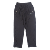 ELLESSE Womens Track Pants Black Straight UK 12 W26 L28