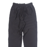 ELLESSE Womens Track Pants Black Straight UK 12 W26 L28