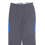 REEBOK Mens Track Pants Grey Straight 2XL W34 L31