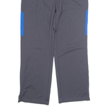 REEBOK Mens Track Pants Grey Straight 2XL W34 L31