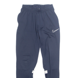 NIKE DRI FIT Mens Track Pants Blue Skinny S W22 L27