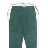 CALVIN KLEIN Sleepwear Womens Joggers Green Tapered XS W26 L27
