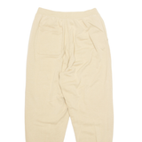 ADIDAS ORIGINALS Womens Joggers Beige Tapered UK 12 W28 L28
