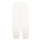 ADIDAS ORIGINALS Womens Joggers Cream Tapered UK 14 W30 L29