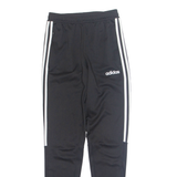 ADIDAS Climalite Mens Track Pants Black Skinny S W25 L30