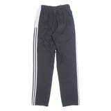 ADIDAS Mesh Lined Mens Track Pants Black Straight S W25 L31