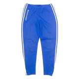 ADIDAS Womens Track Pants Blue 90s Tapered L W30 L30