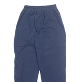 HUMMEL Lined Mens Track Pants Blue 90s Tapered L W27 L31