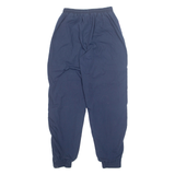 HUMMEL Lined Mens Track Pants Blue 90s Tapered L W27 L31