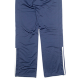 ADIDAS Womens Track Pants Blue Straight S W30 L31