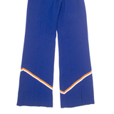 Womens Sweatpants Blue Wide-Leg XS W24 L31