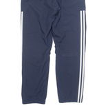 ADIDAS Mens Track Pants Blue Tapered S W26 L29