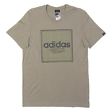 ADIDAS Oversized Mens T-Shirt Green S