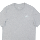 NIKE Mens T-Shirt Grey M